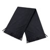 Scarf - B291:Black, 100% polyester, 150 x 25 cm